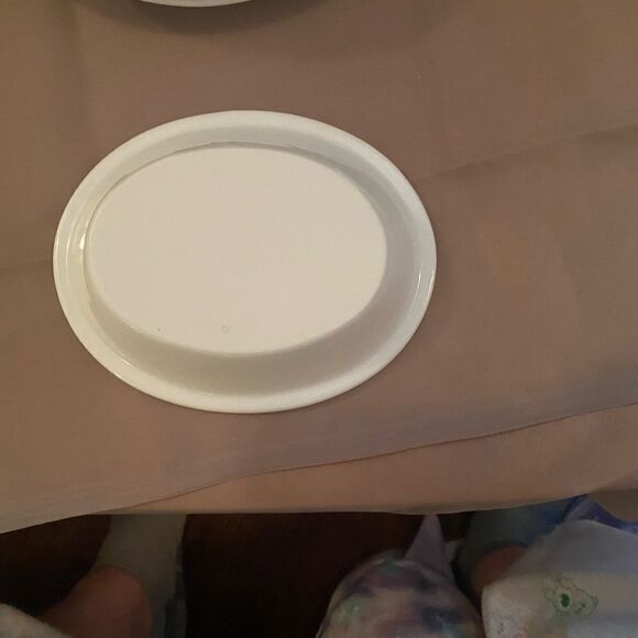 Oval Small Dish Set Of 4 Home Kitchen Dinnerwear - Picture 4 of 4